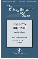 Hymn to the Night SATB choral sheet music cover